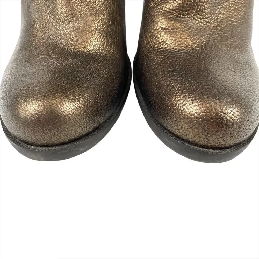 Via Spiga ‘Hanna' bronze tall leather boots 7 - Picture 4 of 15